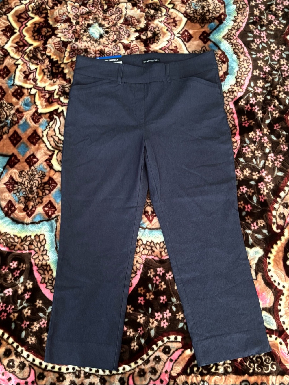 Hilary Radley Woman Straight-Leg Chinos size 10